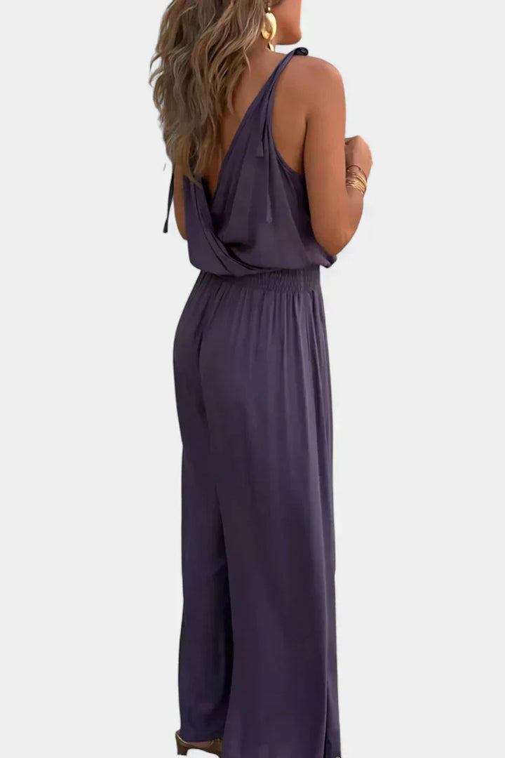 Lorena - Robe Mono Détails Dorés