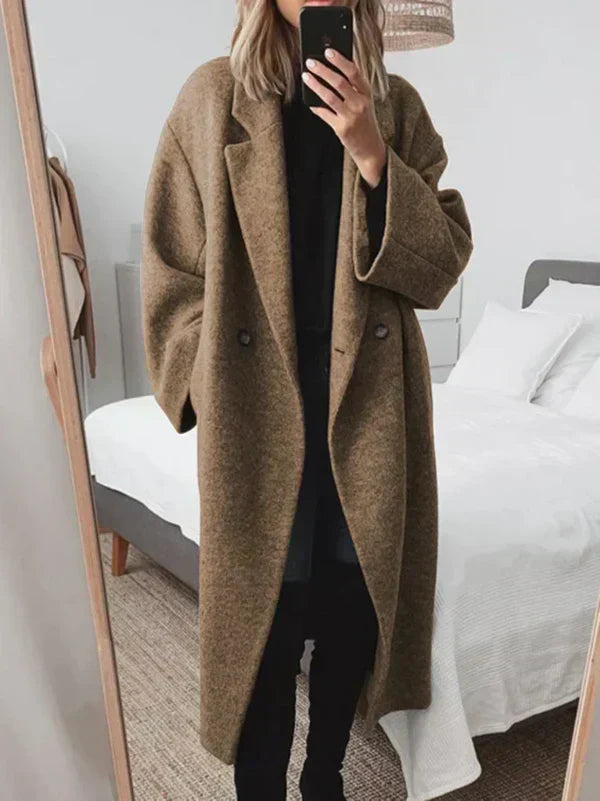 Layla - Manteau en Laine Oversize