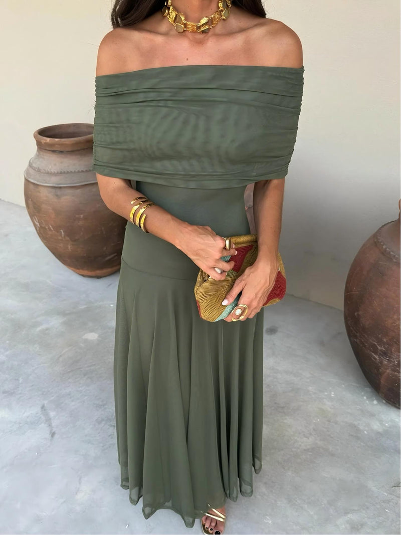 Camila | Robe Maxi Élégante en Maille