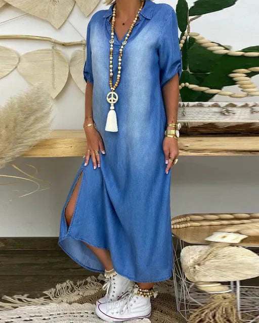 Ibiza - Robe Maxi en Jean