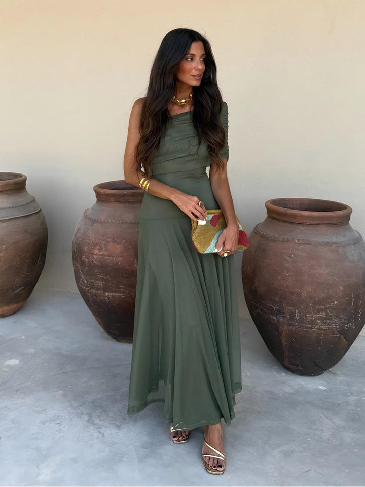 Camila | Robe Maxi Élégante en Maille