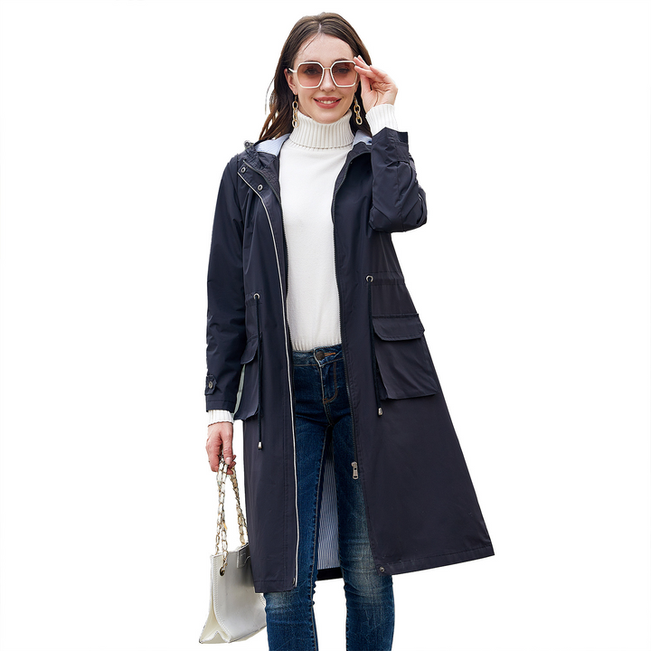 Bethany - Trench-coat Imperméable et Stylé