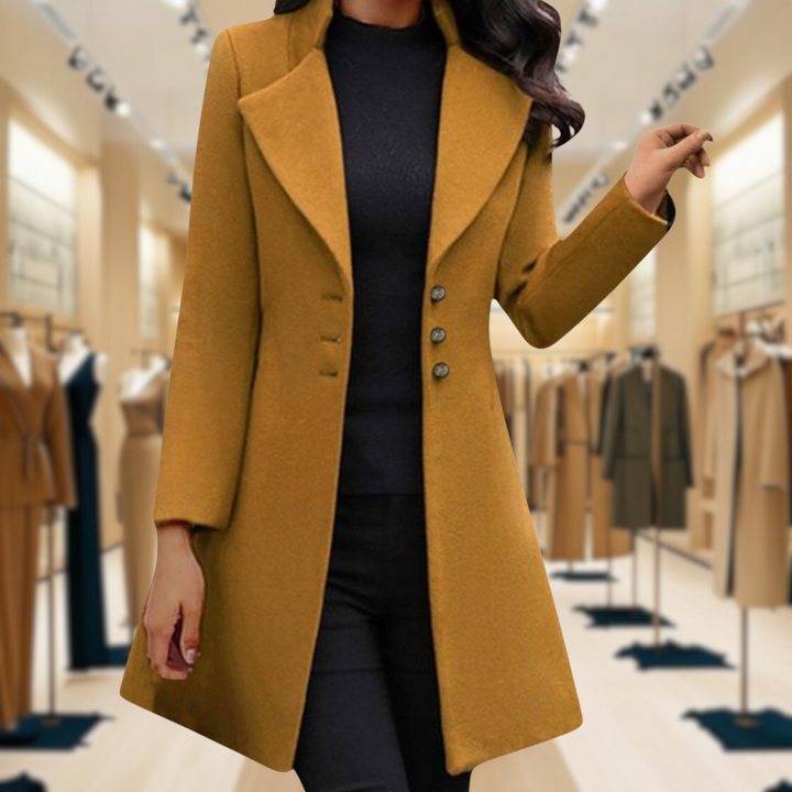 Bianchi - Manteau à Manches Longues Ajusté