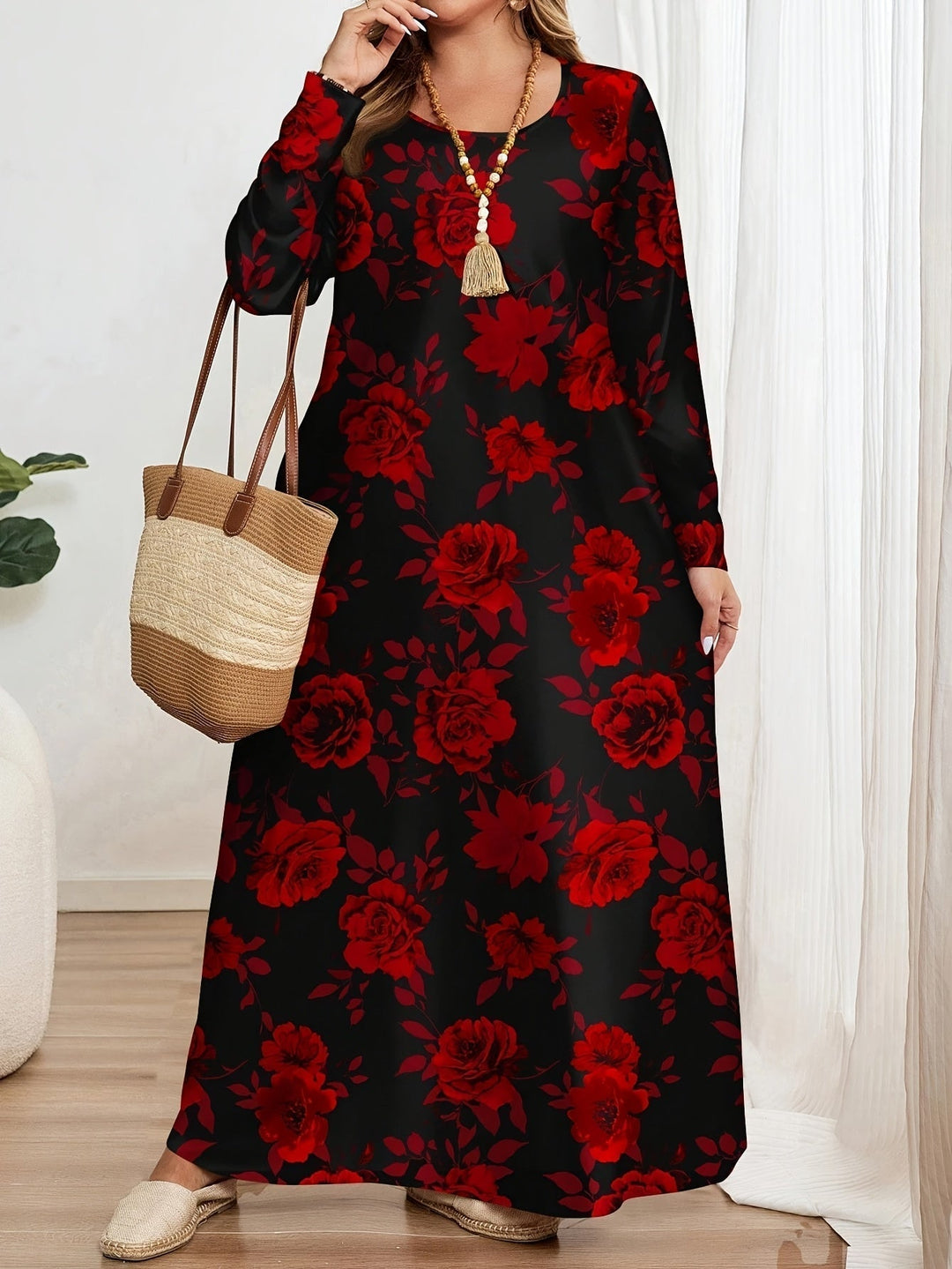 Grace | Robe Maxi Fleurie