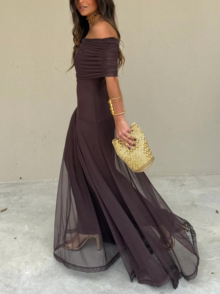 Camila | Robe Maxi Élégante en Maille