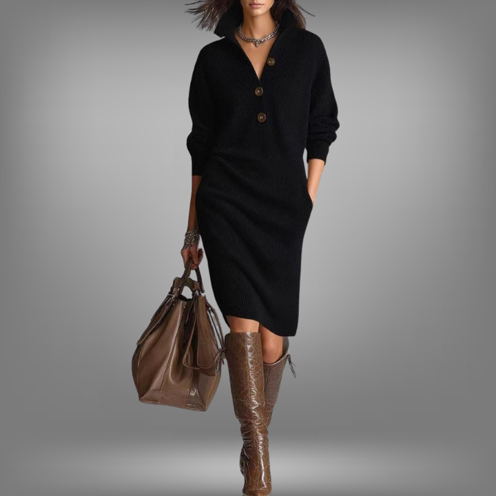 Lunori™ | Robe Tricotée Chaude Jane