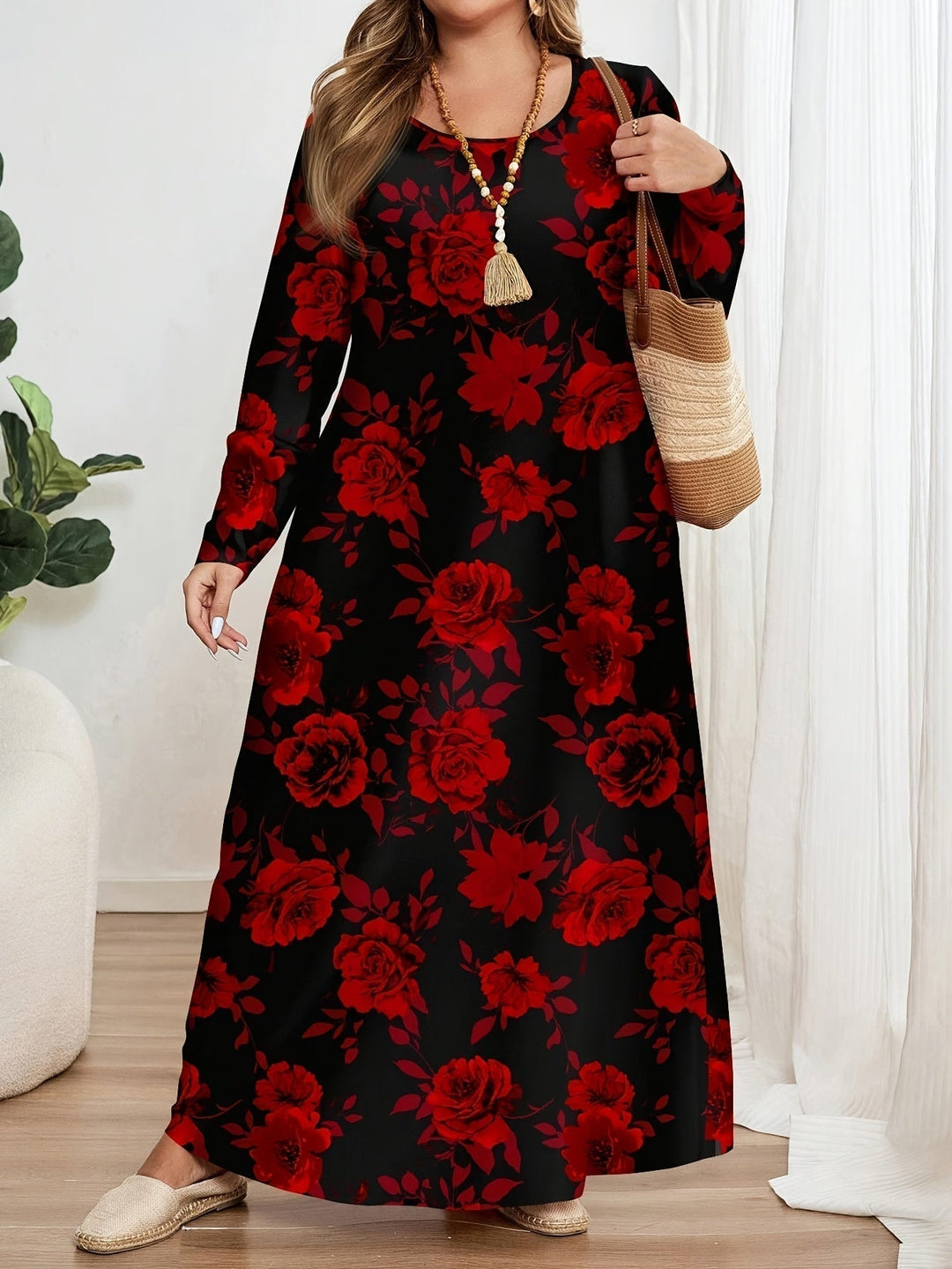 Grace | Robe Maxi Fleurie