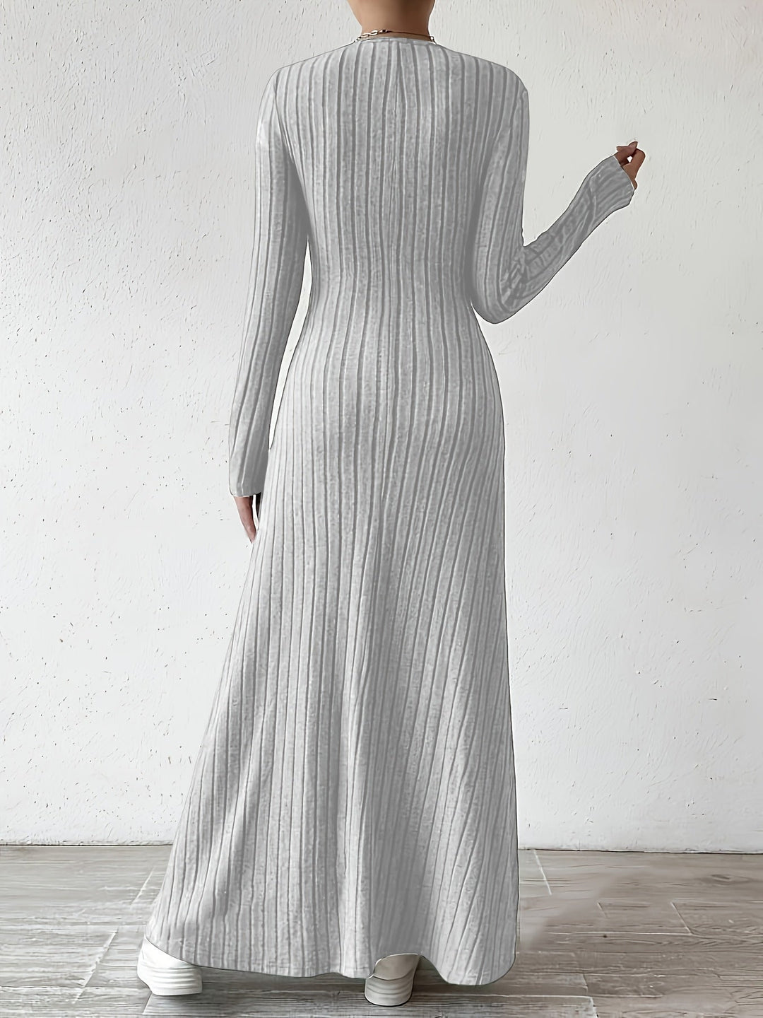Serina | Robe à Manches Longues
