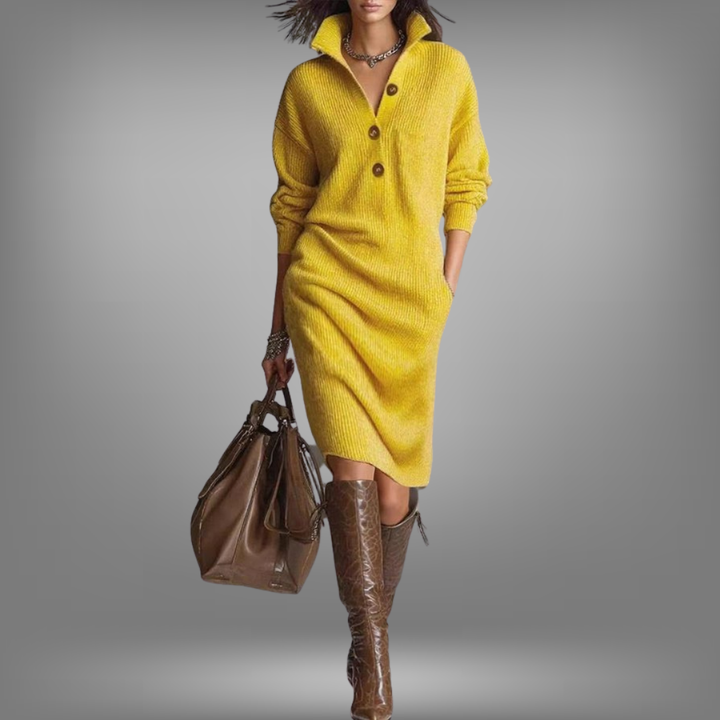Lunori™ | Robe Tricotée Chaude Jane