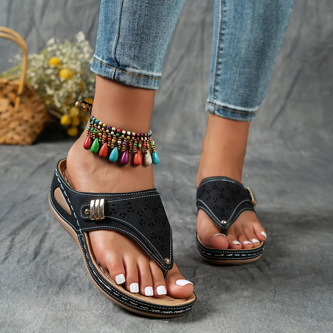 Élodie - Sandales à lanières pour femme