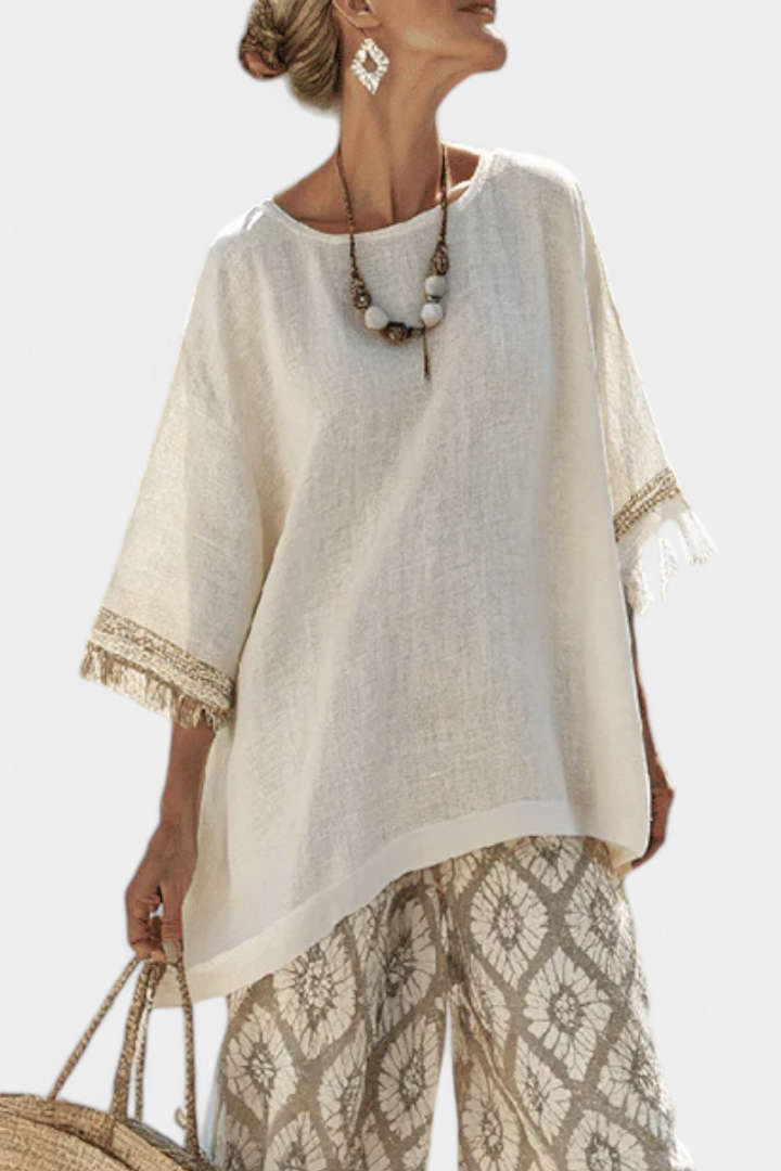 Alverra | Ensemble Sophistiqué Haut & Pantalon Décontracté