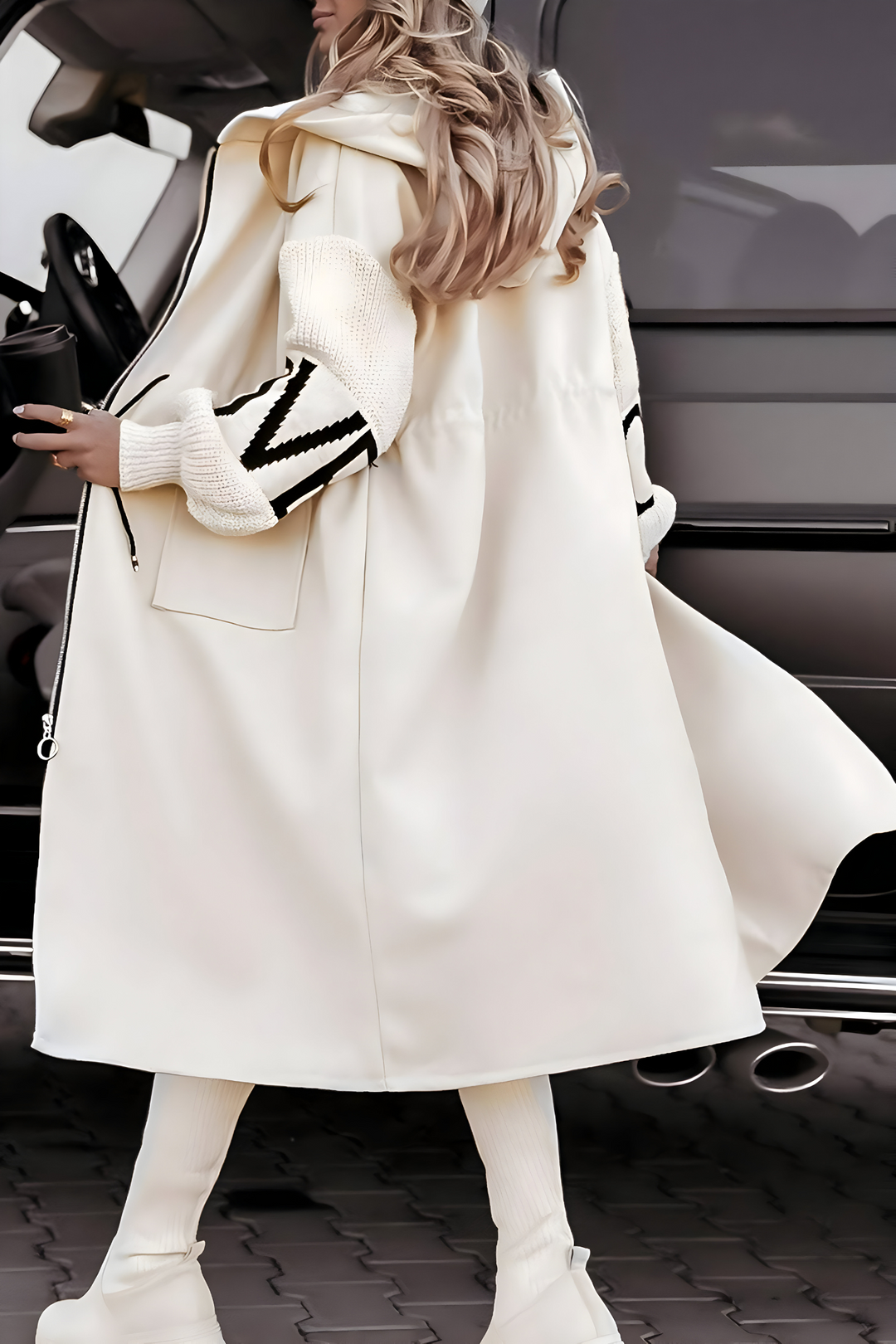 Rosana - Veste Longue Coupe-Vent