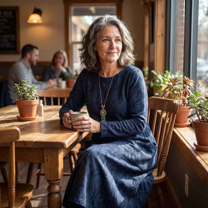 Dina | Robe d'Hiver Élégante