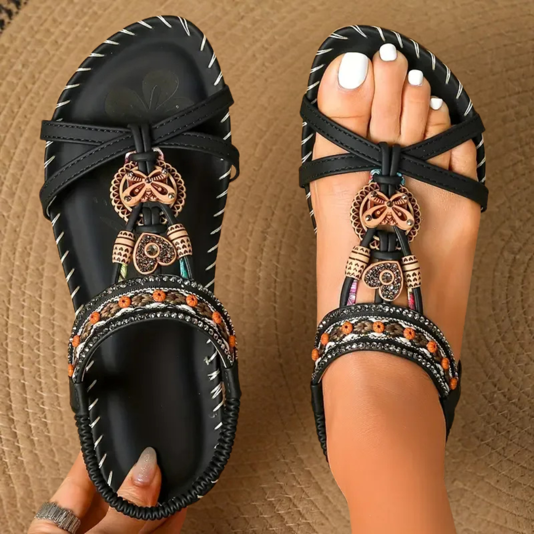 Nada – Sandales orthopédiques de style Ibiza pour le confort et l'élégance