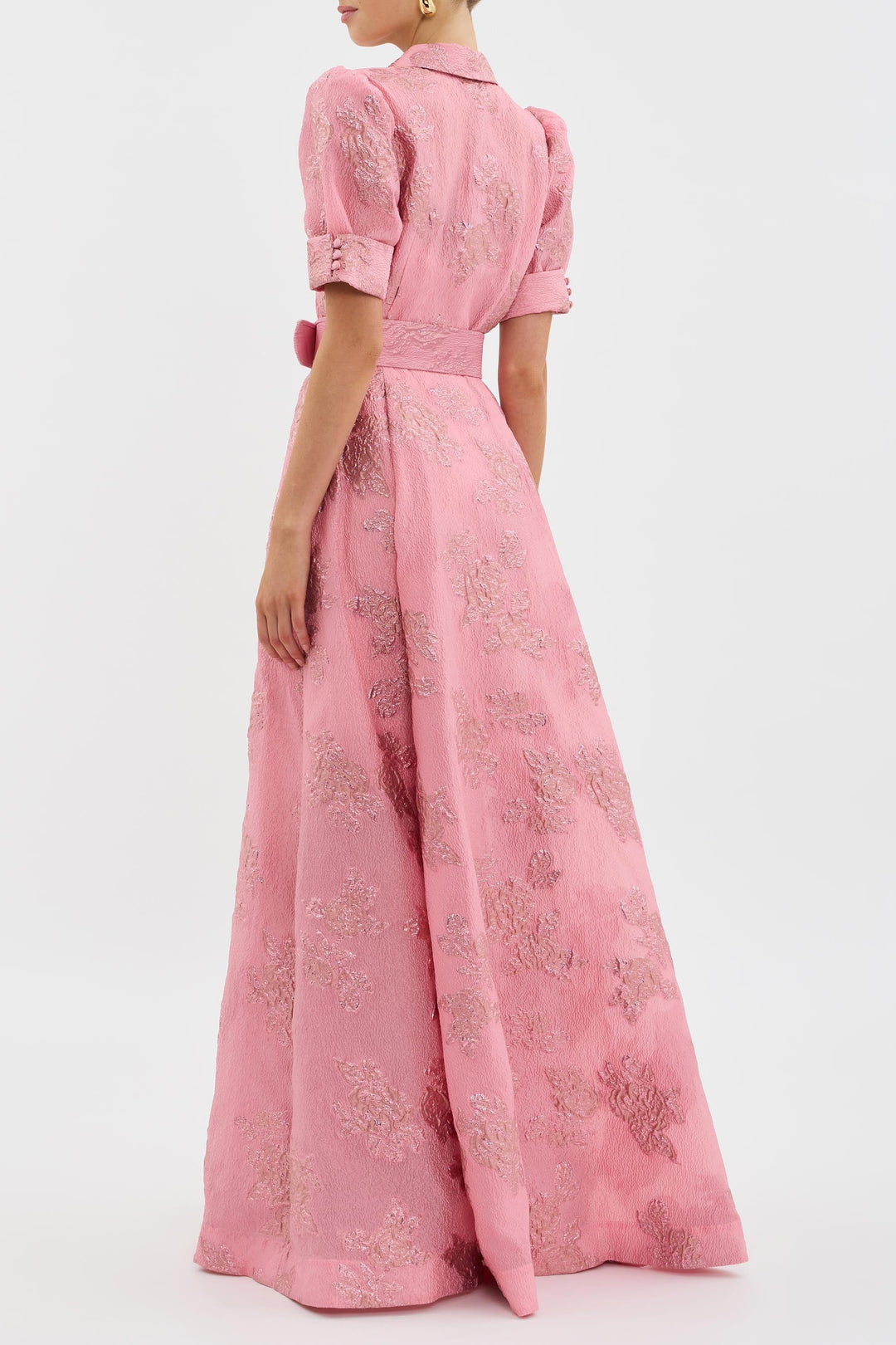 Anabella - Robe à Manches Courtes Bouffantes