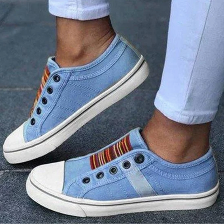 Hanna - Baskets Slip-On Décontractées