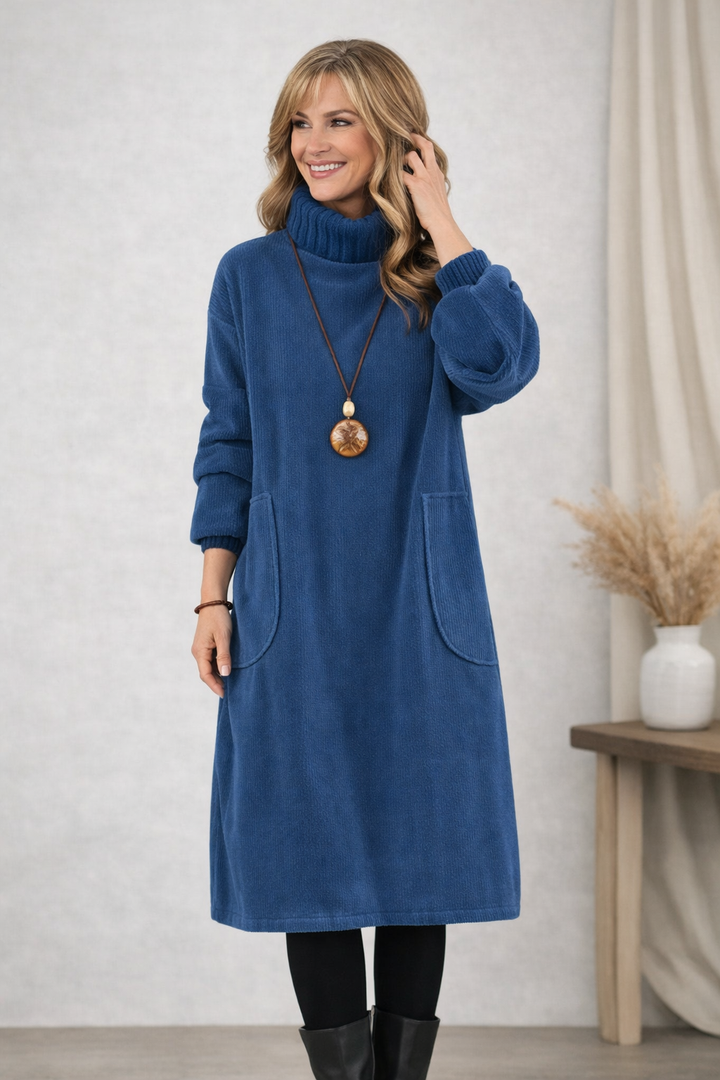Jennie | Robe Midi Col Roulé