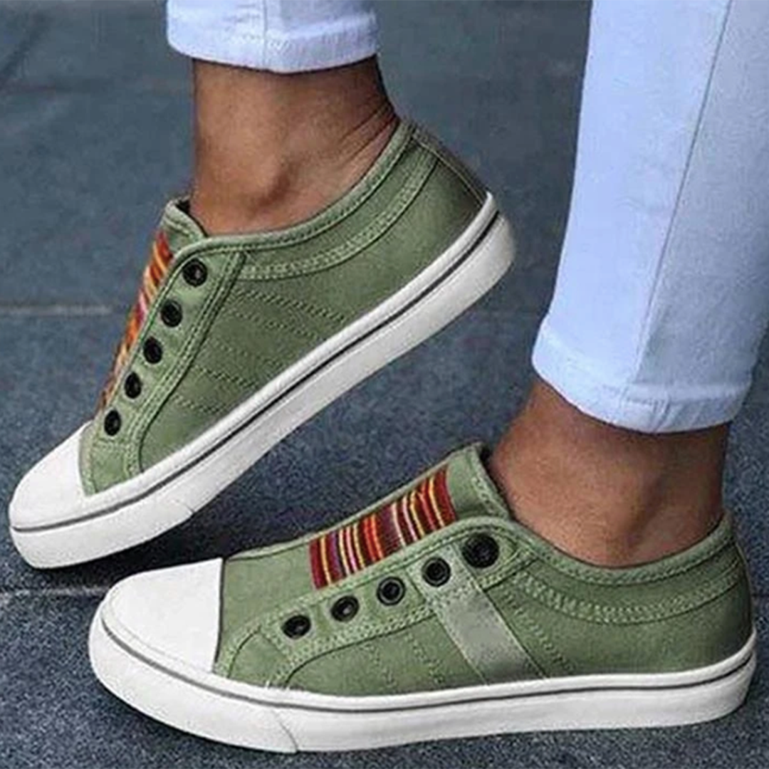 Hanna - Baskets Slip-On Décontractées
