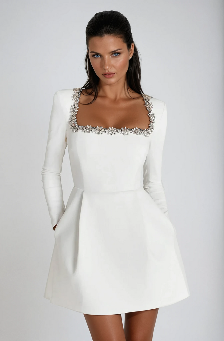 Claire – Robe Romantique à Volants