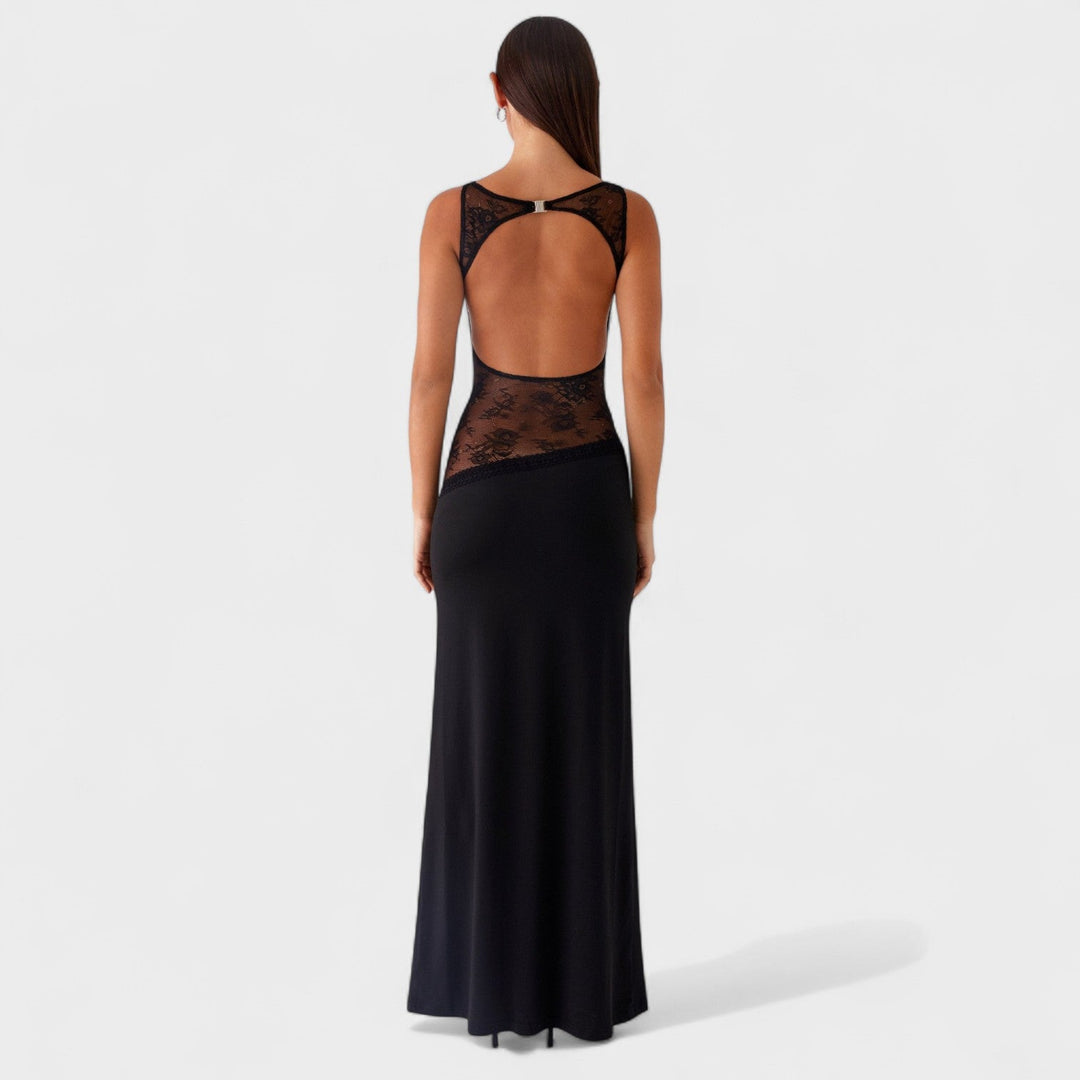 Lucinda - Robe longue en dentelle