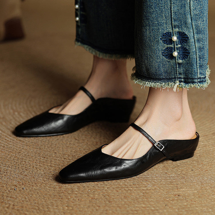 Orella | Mules en Cuir Véritable (presque épuisées)