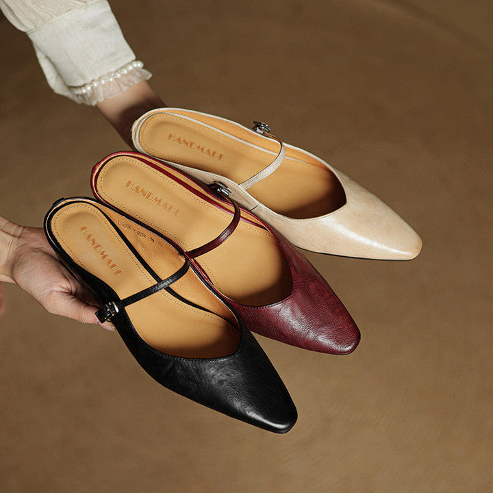 Orella | Mules en Cuir Véritable (presque épuisées)