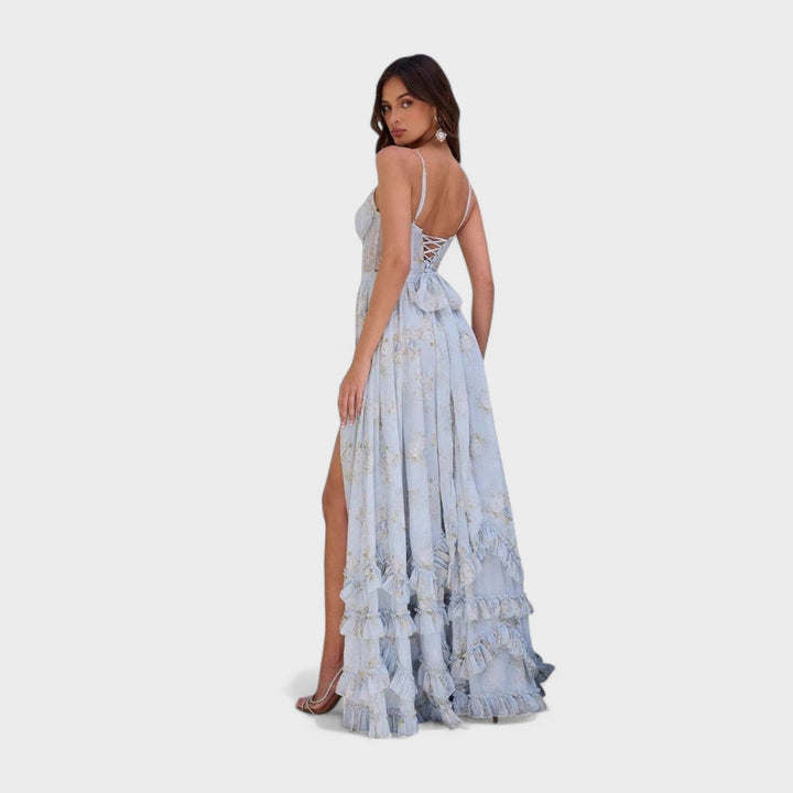 Florência - Robe longue bohème fendue