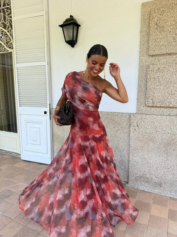 Camila | Robe Maxi Élégante en Maille