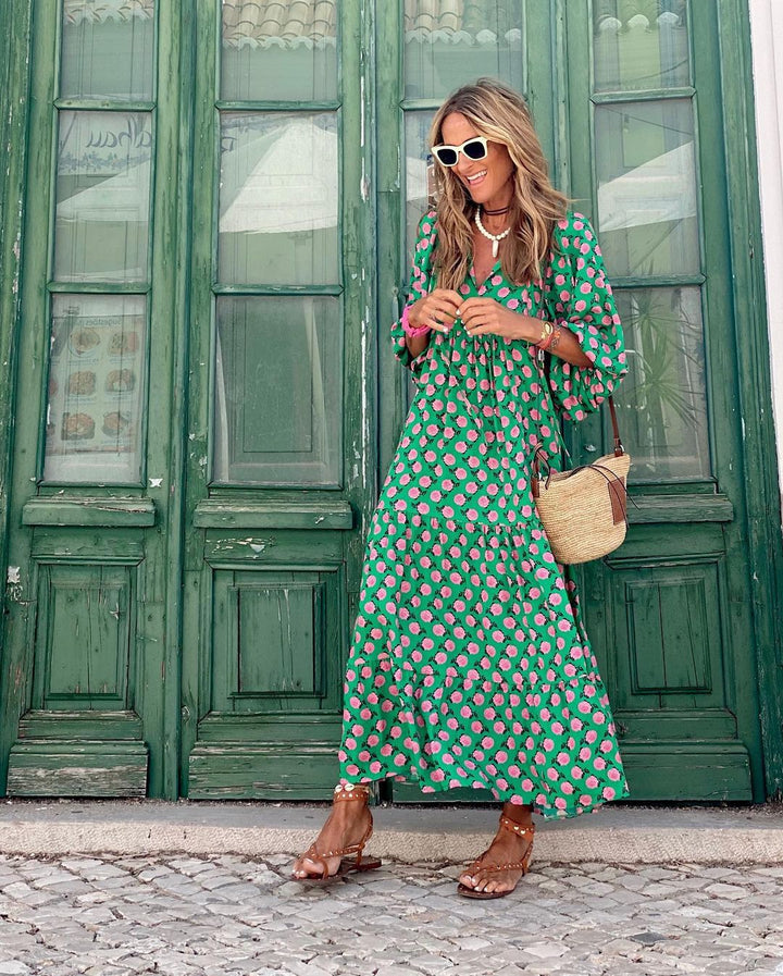 Iwa | Robe Longue Bohémienne