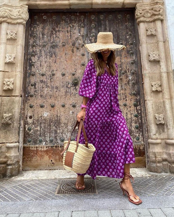 Iwa | Robe Longue Bohémienne