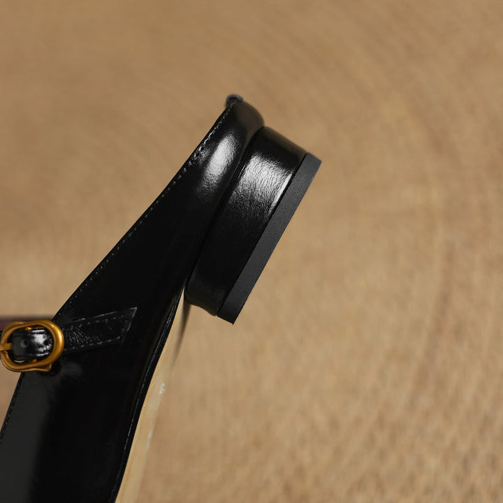 Elya | Mules en Cuir Véritable (presque épuisées)