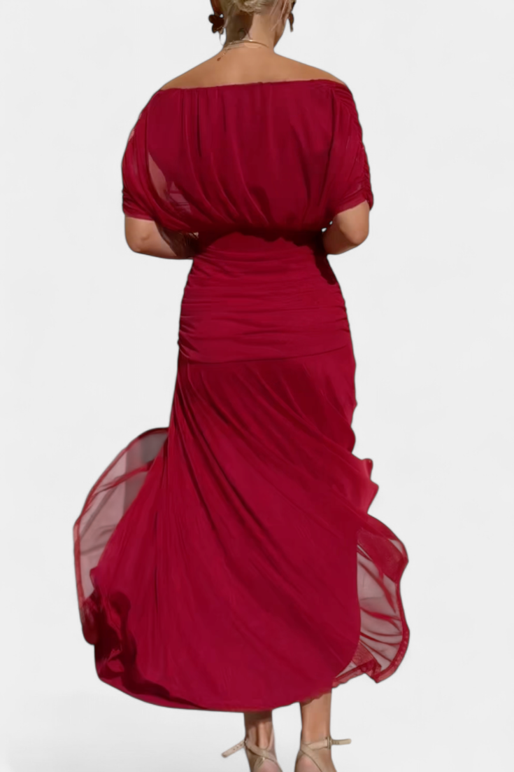 Robe Florale Longue Alondraa™ avec Décolleté en V
