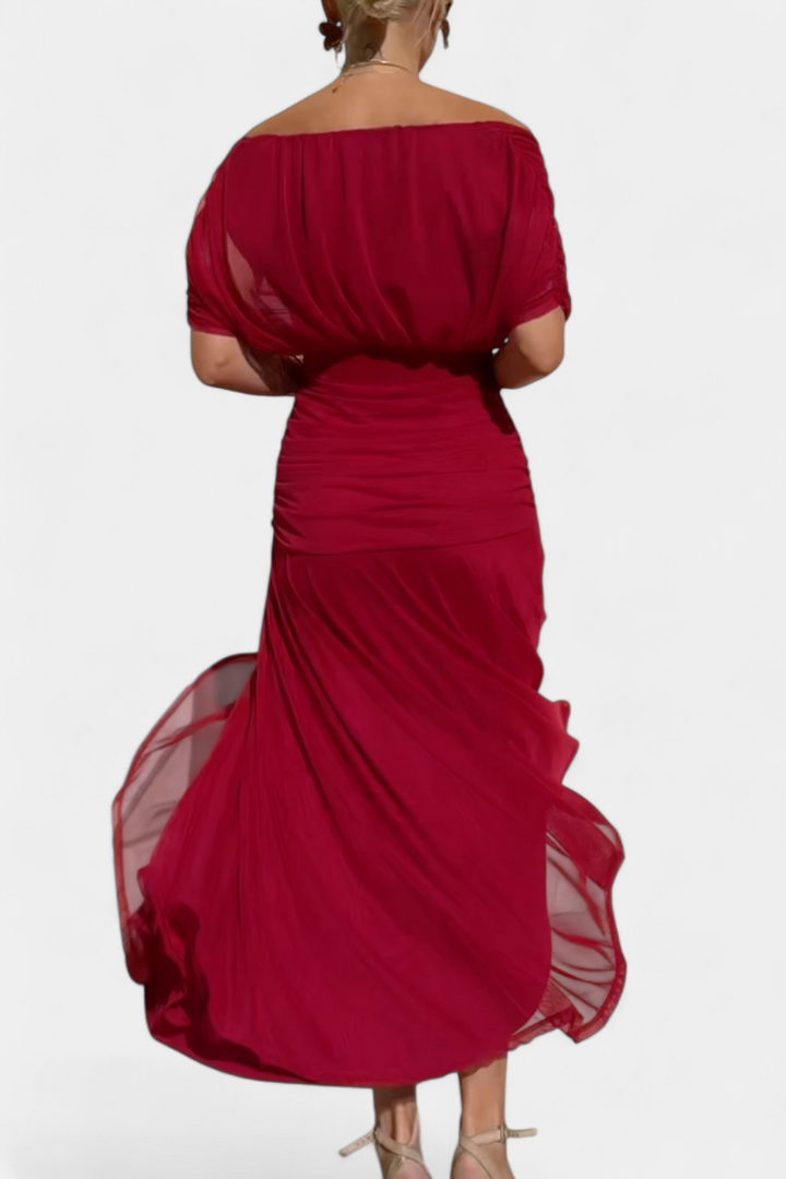Robe Florale Longue Alondraa™ avec Décolleté en V
