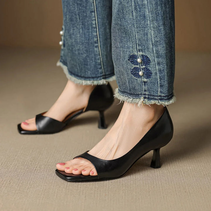 Talons en cuir Valenti