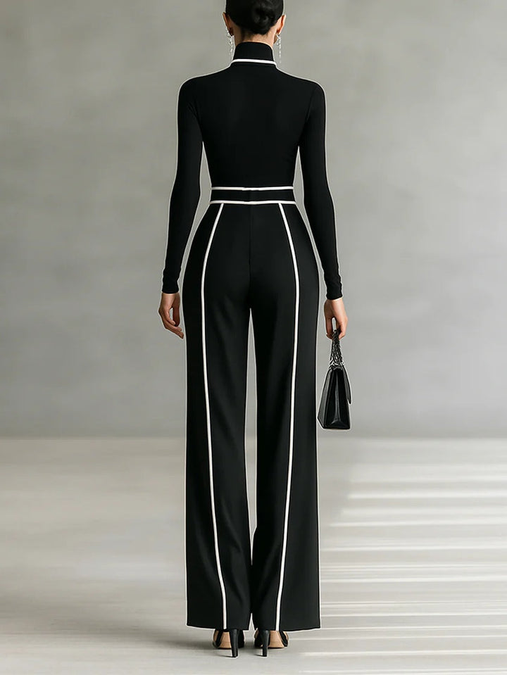 Vera™ || Ensemble élégant avec détail contrastant