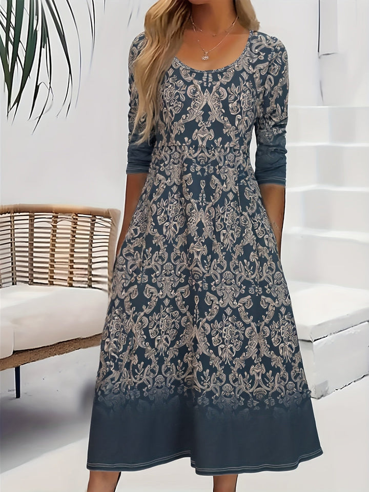 Flora | Robe Maxi Botanique