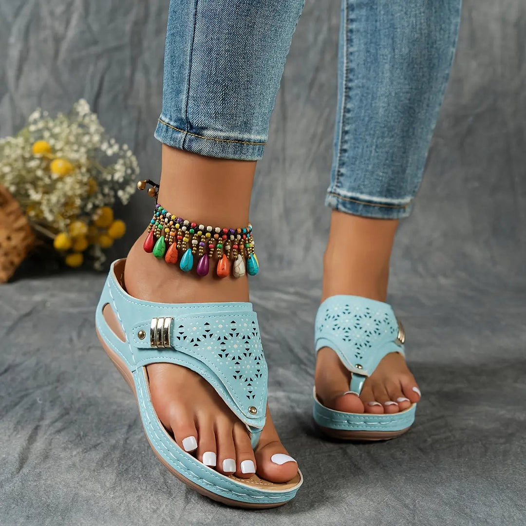 Élodie - Sandales à lanières pour femme