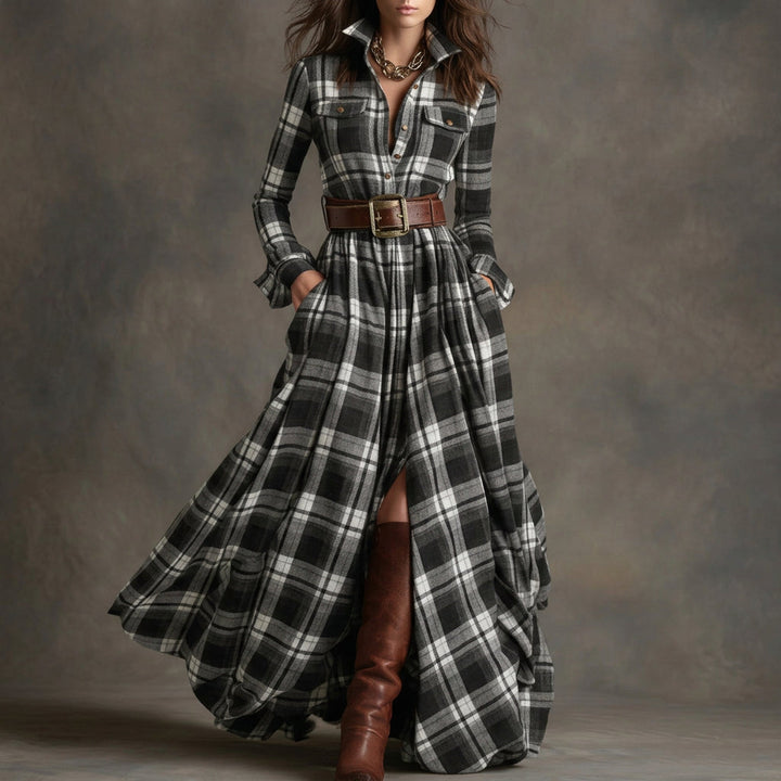 Mariana - Robe Chemise avec Ceinture