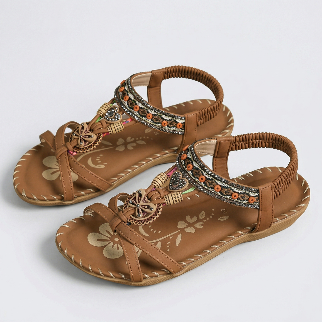 Nada – Sandales orthopédiques de style Ibiza pour le confort et l'élégance
