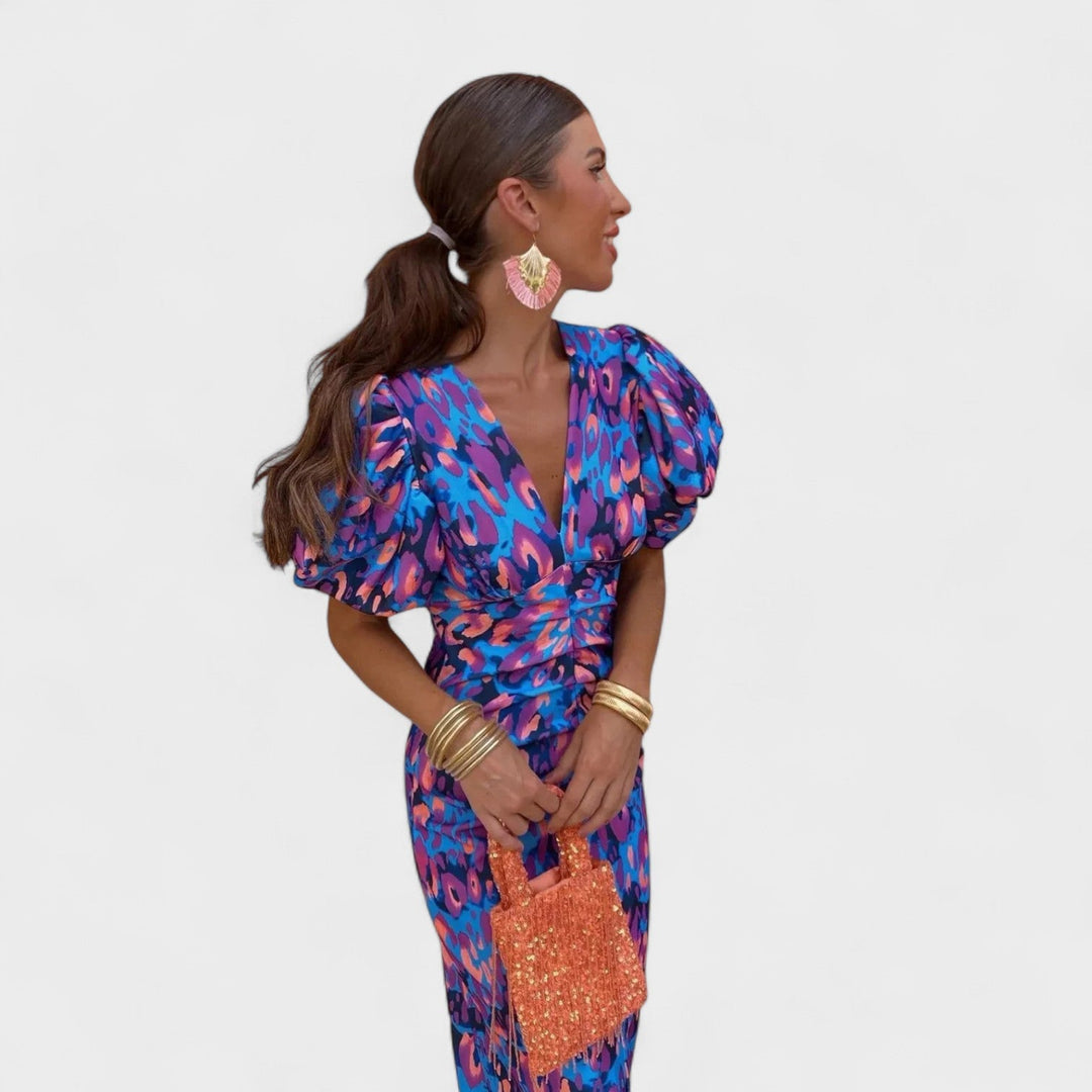 Lília - Robe Feu Tropical